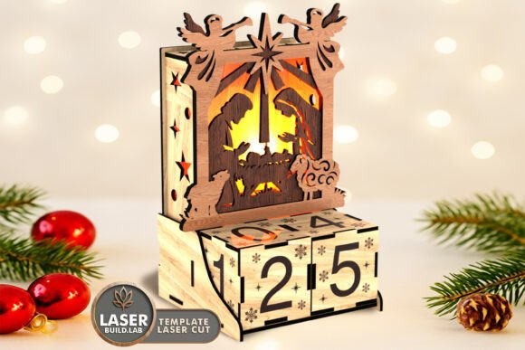 Days Until Christmas - Calendar: A Laser Cutting Gem for Winter Amp Projects
