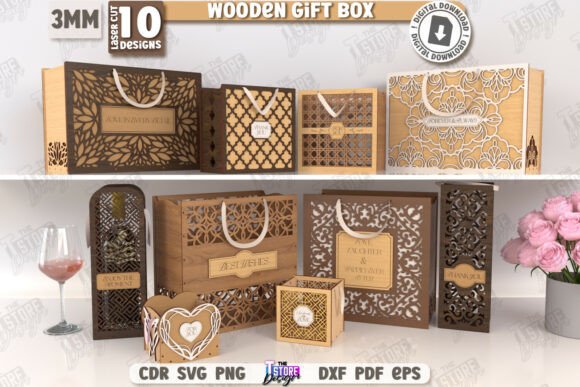 Elegant Laser Cut Boxes for Small Business Branding