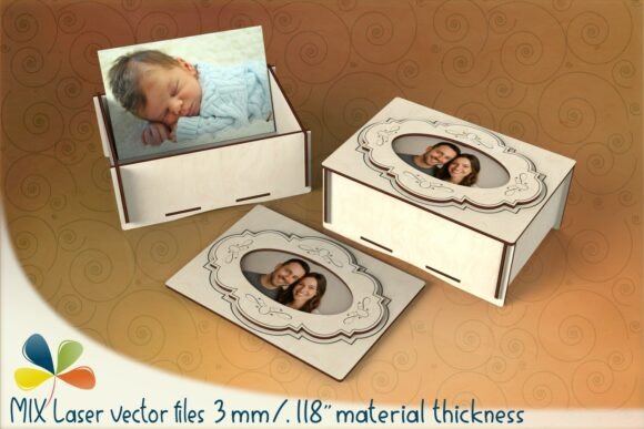 Elegant Laser-Cut SVG for Sentimental Brand Packaging