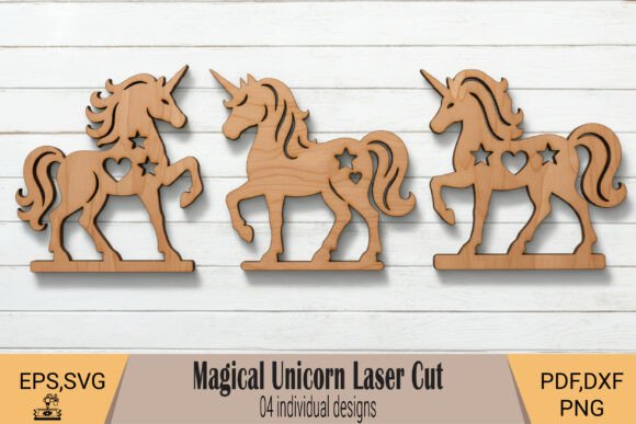 Magical Unicorn Laser Cut: A Spark of Fantasy for Creative Websites