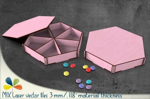 Sectioned Box with Interlocking Side Walls: A Designer’s Take on Laser-Cut Box Design