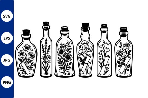 Vintage-Inspired Line Art for Branding and Packaging Projects