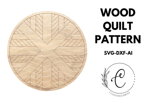 Wood Sign Quilt Pattern for Laser Cutting: A Designer’s Take on Real Publishing Use